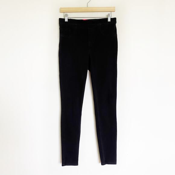 Spanx Jeanish Ankle Leggings Black Medium - Picture 3 of 9